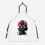 Samurai Clan Oda-Unisex-Kitchen-Apron-DrMonekers