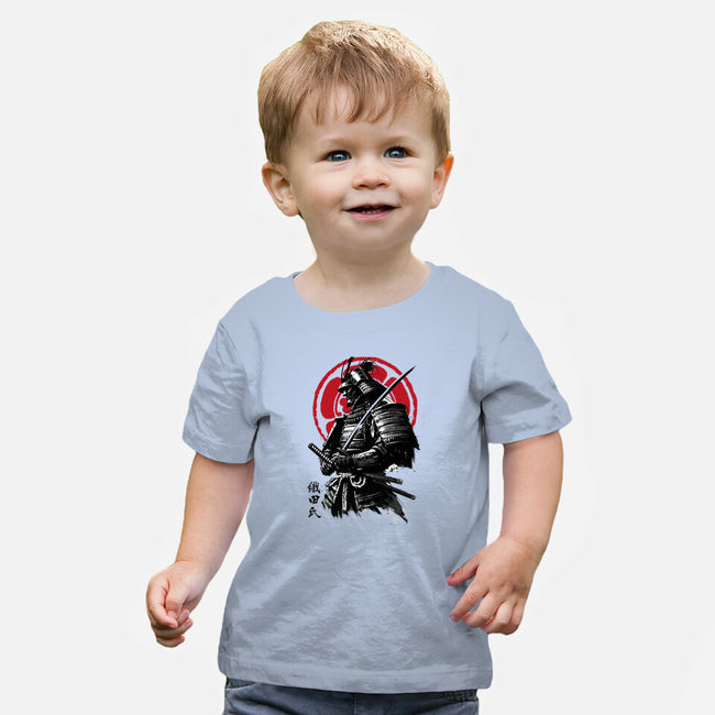 Samurai Clan Oda-Baby-Basic-Tee-DrMonekers