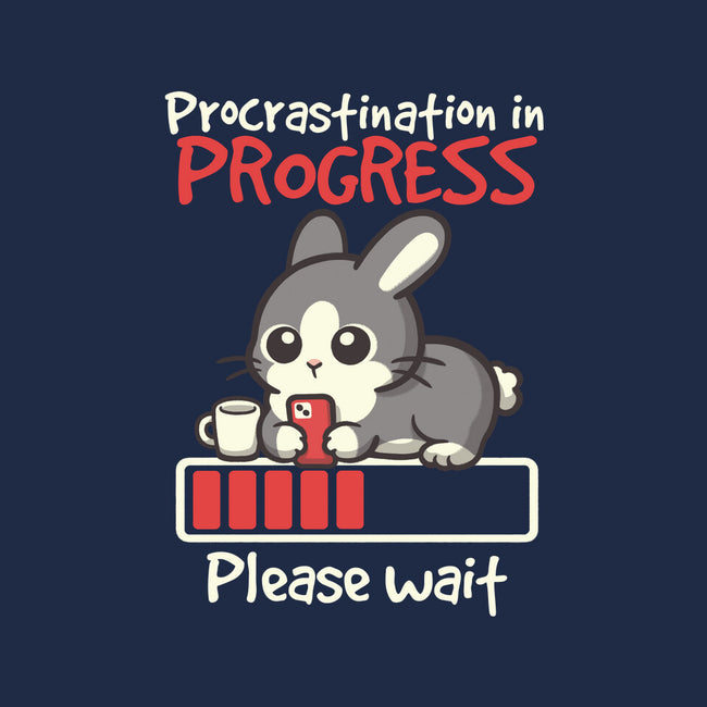 Bunny Procrastination In Progress-Unisex-Zip-Up-Sweatshirt-NemiMakeit