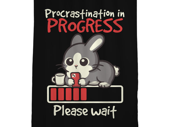 Bunny Procrastination In Progress