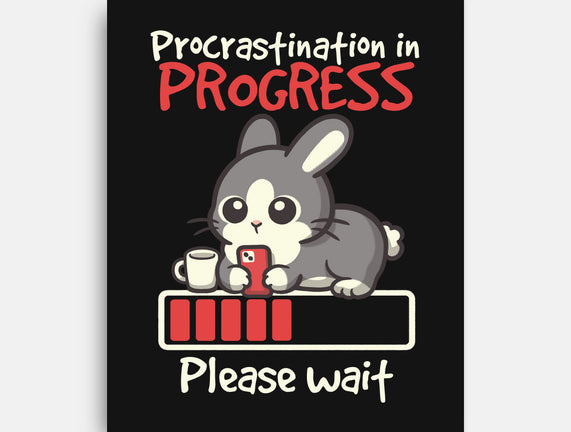 Bunny Procrastination In Progress