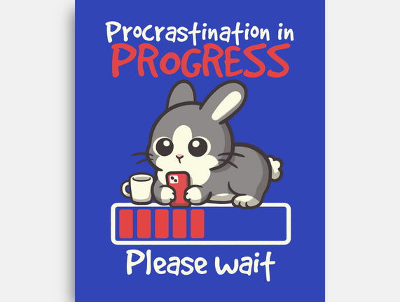 Bunny Procrastination In Progress