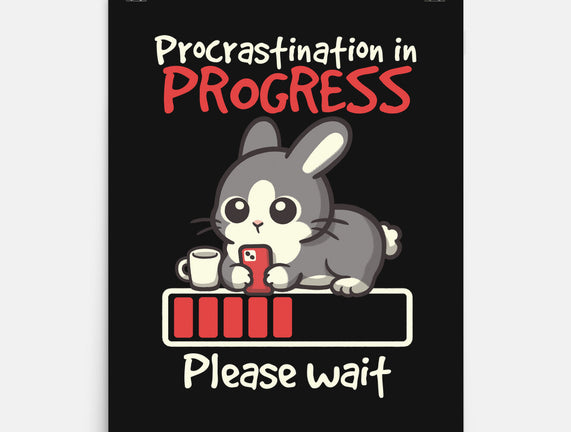 Bunny Procrastination In Progress