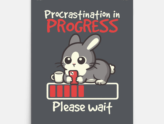 Bunny Procrastination In Progress