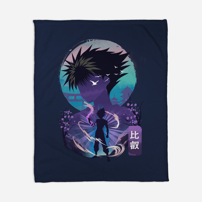 Dark Dragon-None-Fleece-Blanket-dandingeroz