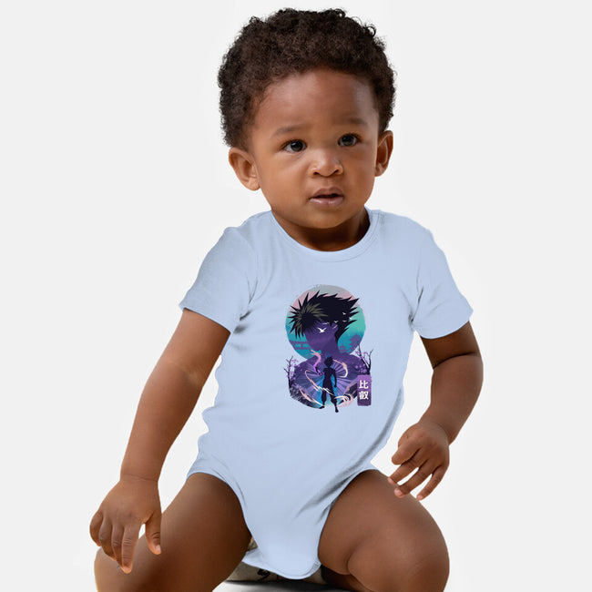 Dark Dragon-Baby-Basic-Onesie-dandingeroz