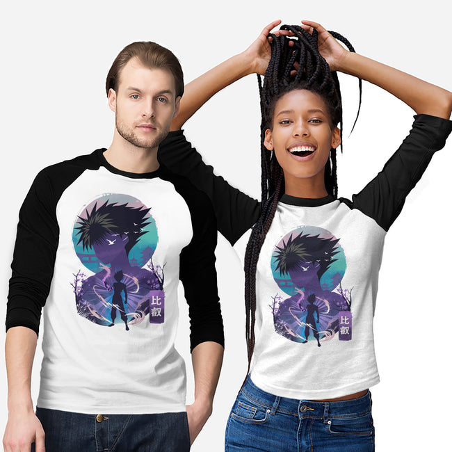 Dark Dragon-Unisex-Baseball-Tee-dandingeroz