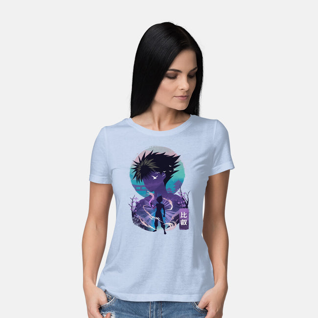 Dark Dragon-Womens-Basic-Tee-dandingeroz