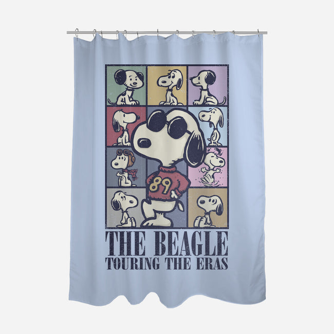 Eras Of The Beagle-None-Polyester-Shower Curtain-kg07