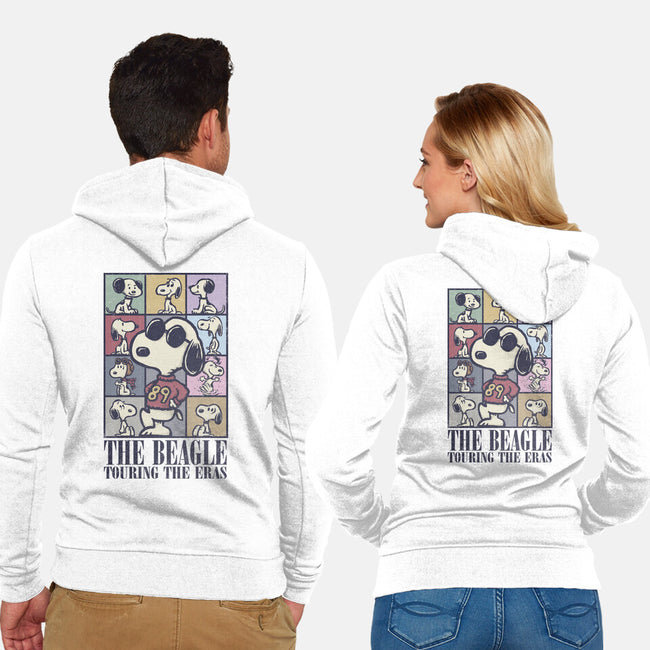 Eras Of The Beagle-Unisex-Zip-Up-Sweatshirt-kg07