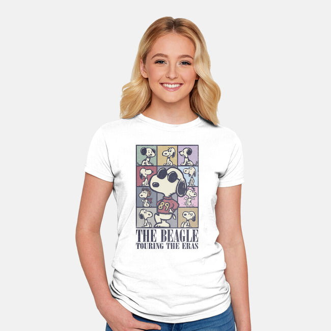 Eras Of The Beagle-Womens-Fitted-Tee-kg07