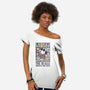 Eras Of The Beagle-Womens-Off Shoulder-Tee-kg07