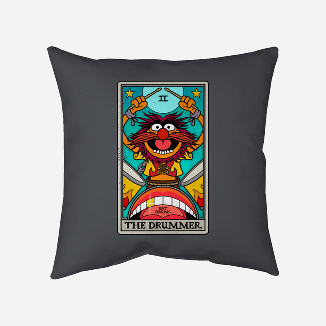 The Drummer-None-Removable Cover-Throw Pillow-drbutler