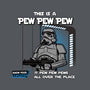 Pew Pew Pew-Mens-Long Sleeved-Tee-AndreusD