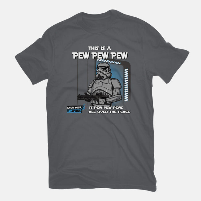 Pew Pew Pew-Womens-Fitted-Tee-AndreusD