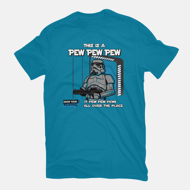 Pew Pew Pew-Womens-Fitted-Tee-AndreusD