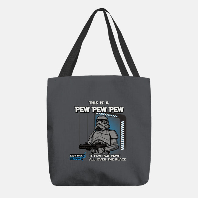 Pew Pew Pew-None-Basic Tote-Bag-AndreusD