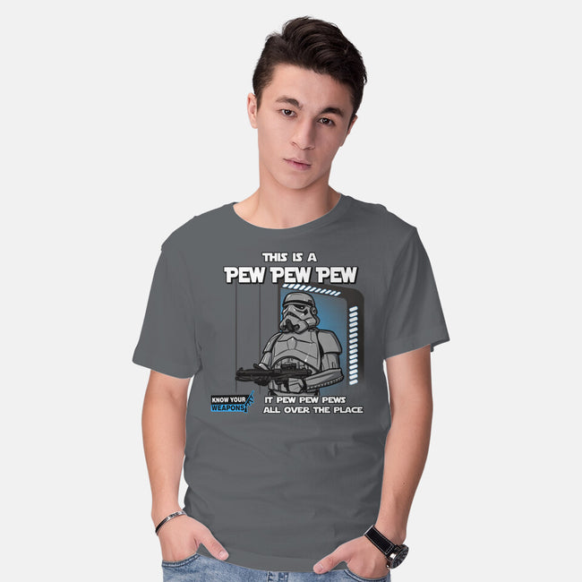 Pew Pew Pew-Mens-Basic-Tee-AndreusD