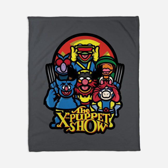 The X-Puppet Show-None-Fleece-Blanket-jrberger