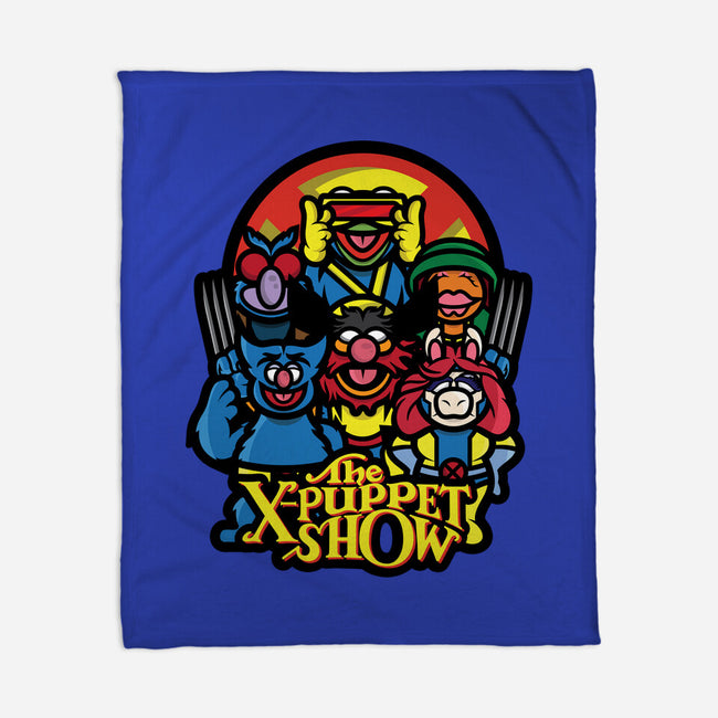 The X-Puppet Show-None-Fleece-Blanket-jrberger