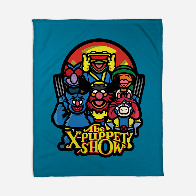 The X-Puppet Show-None-Fleece-Blanket-jrberger