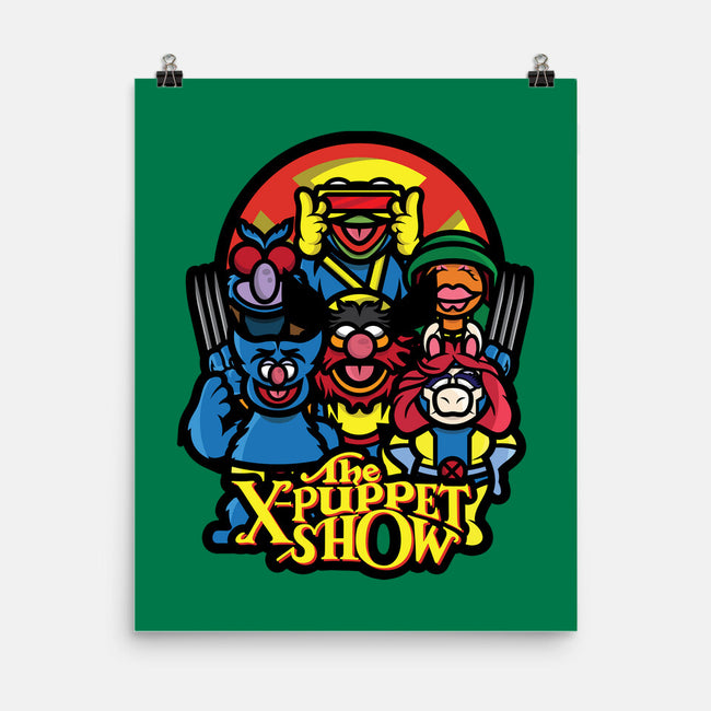 The X-Puppet Show-None-Matte-Poster-jrberger