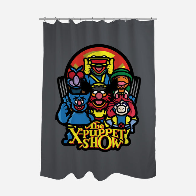 The X-Puppet Show-None-Polyester-Shower Curtain-jrberger