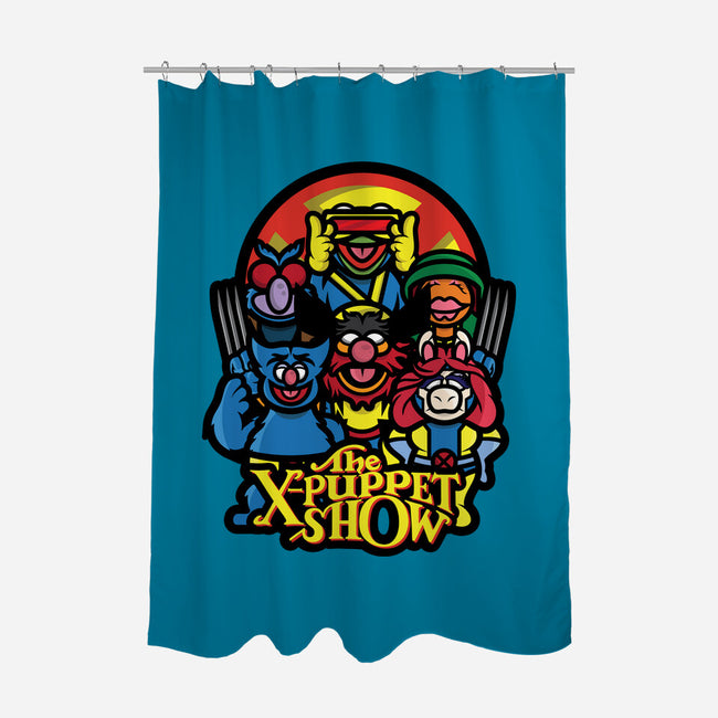 The X-Puppet Show-None-Polyester-Shower Curtain-jrberger