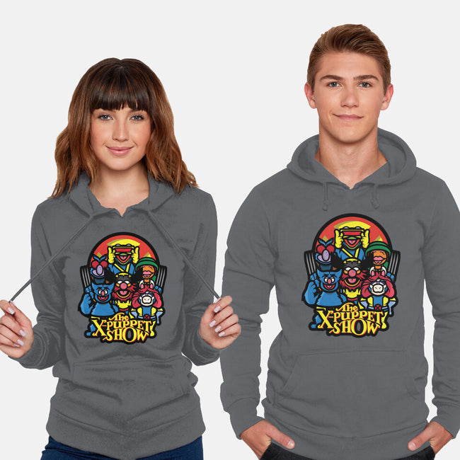 The X-Puppet Show-Unisex-Pullover-Sweatshirt-jrberger