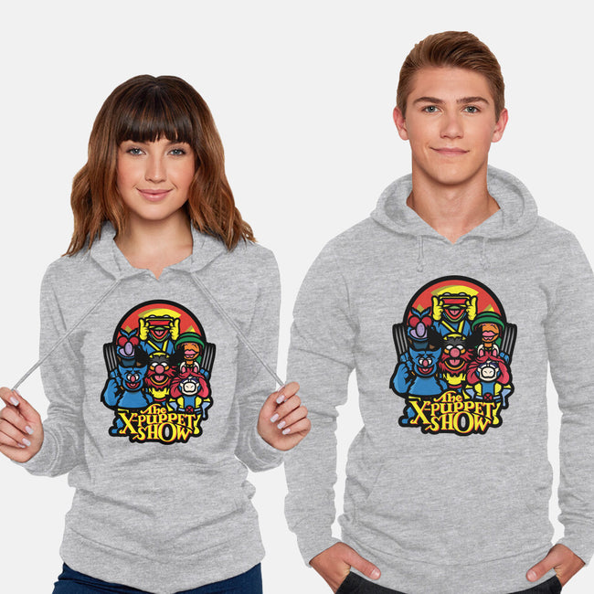 The X-Puppet Show-Unisex-Pullover-Sweatshirt-jrberger