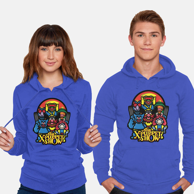 The X-Puppet Show-Unisex-Pullover-Sweatshirt-jrberger