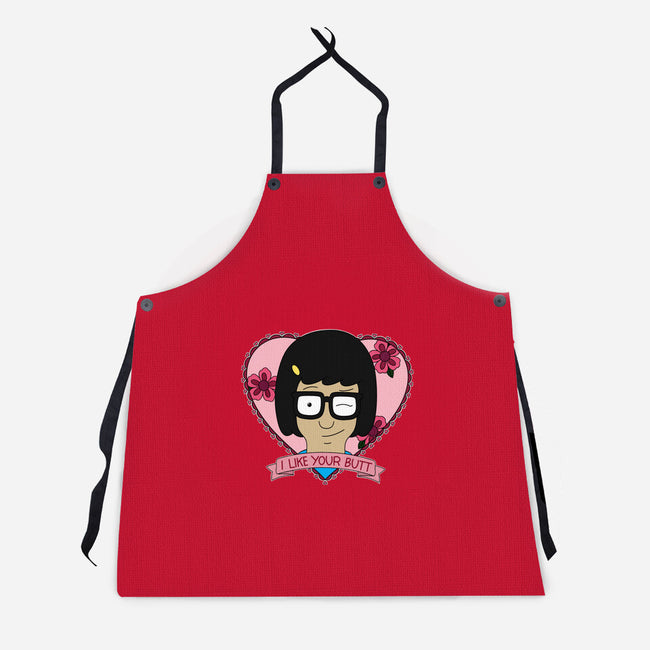 Tina’s Valentine-Unisex-Kitchen-Apron-Alexhefe