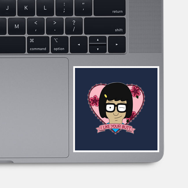 Tina’s Valentine-None-Glossy-Sticker-Alexhefe