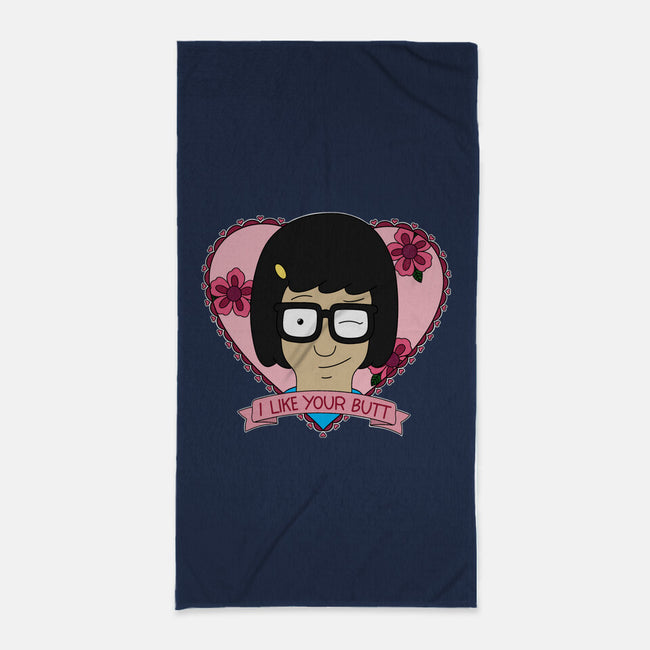 Tina’s Valentine-None-Beach-Towel-Alexhefe