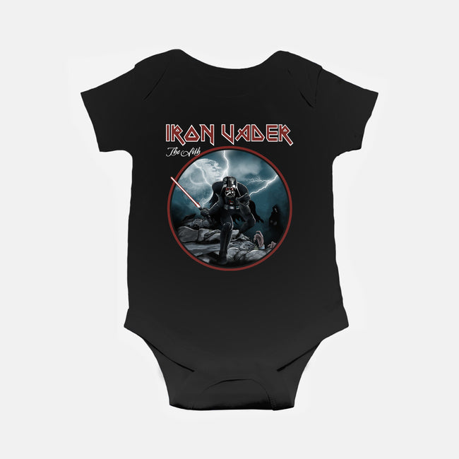 Iron Vader-Baby-Basic-Onesie-retrodivision