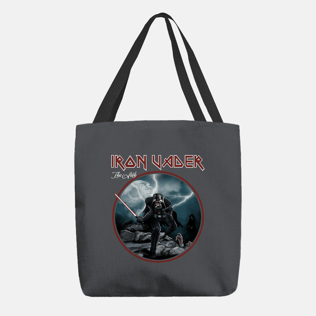 Iron Vader-None-Basic Tote-Bag-retrodivision