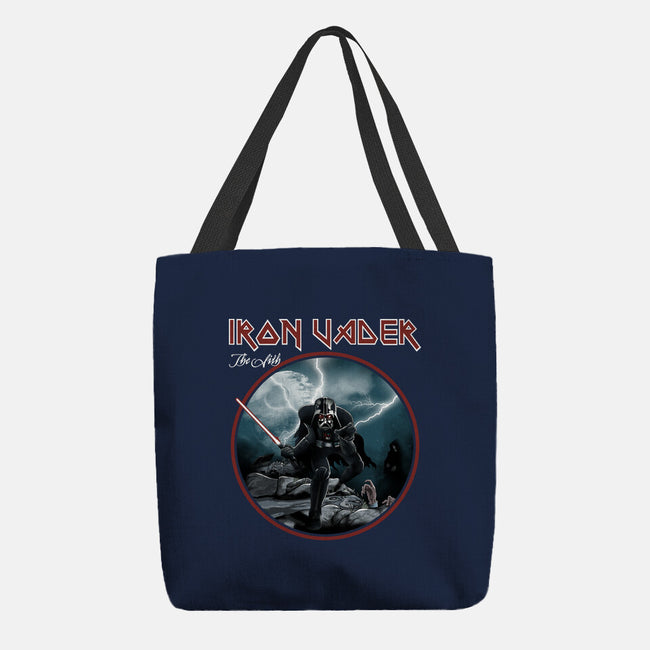 Iron Vader-None-Basic Tote-Bag-retrodivision