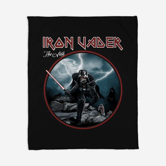 Iron Vader-None-Fleece-Blanket-retrodivision