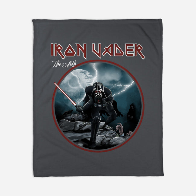 Iron Vader-None-Fleece-Blanket-retrodivision