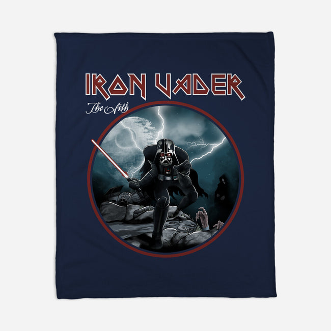 Iron Vader-None-Fleece-Blanket-retrodivision