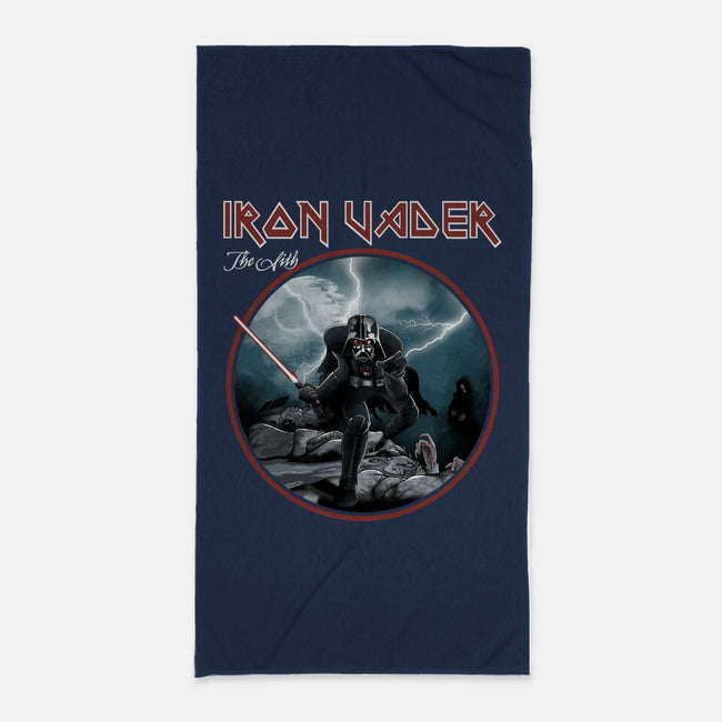 Iron Vader-None-Beach-Towel-retrodivision