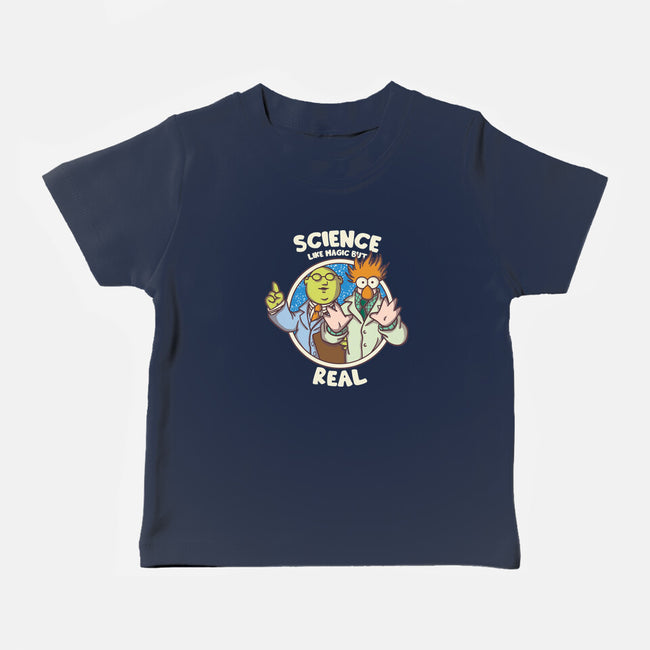 Science Like Magic-Baby-Basic-Tee-turborat14