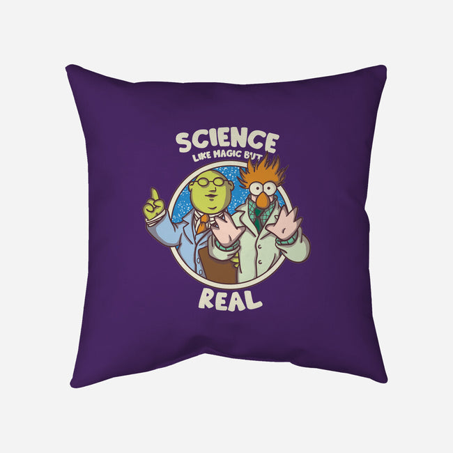 Science Like Magic-None-Removable Cover-Throw Pillow-turborat14