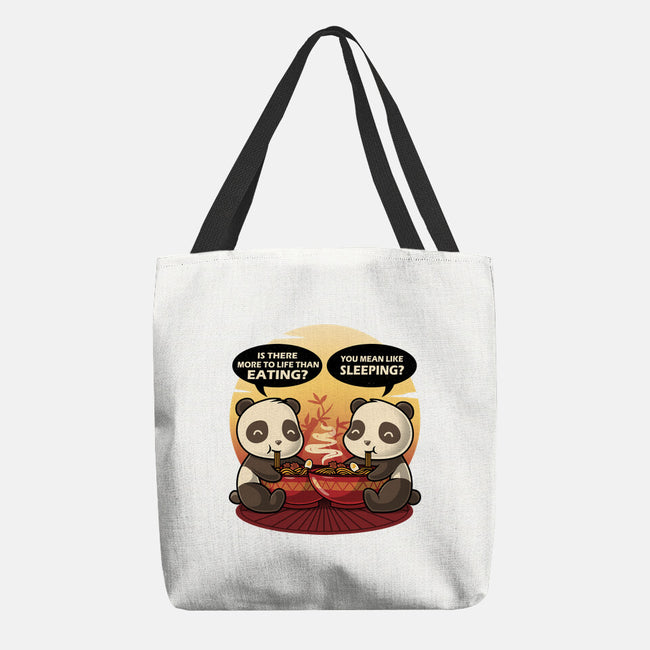 Panda Life-None-Basic Tote-Bag-erion_designs