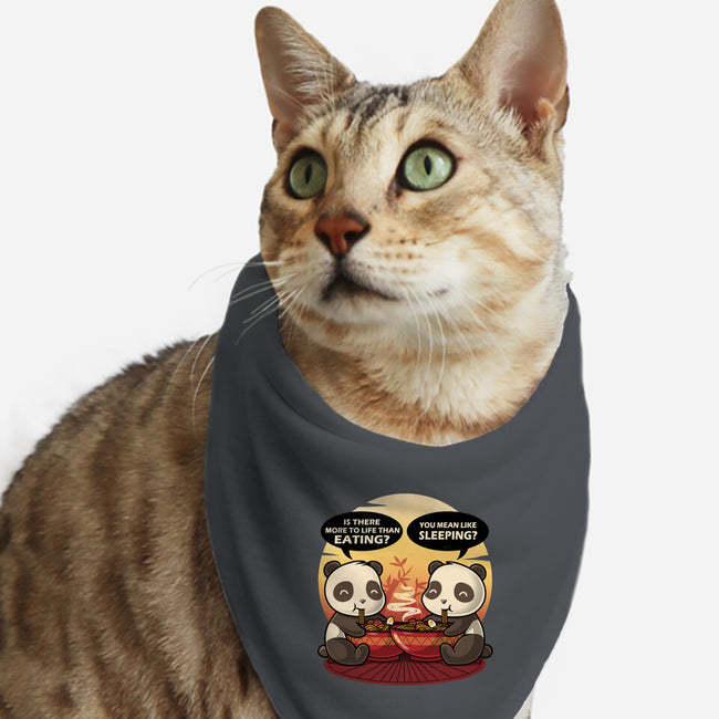 Panda Life-Cat-Bandana-Pet Collar-erion_designs