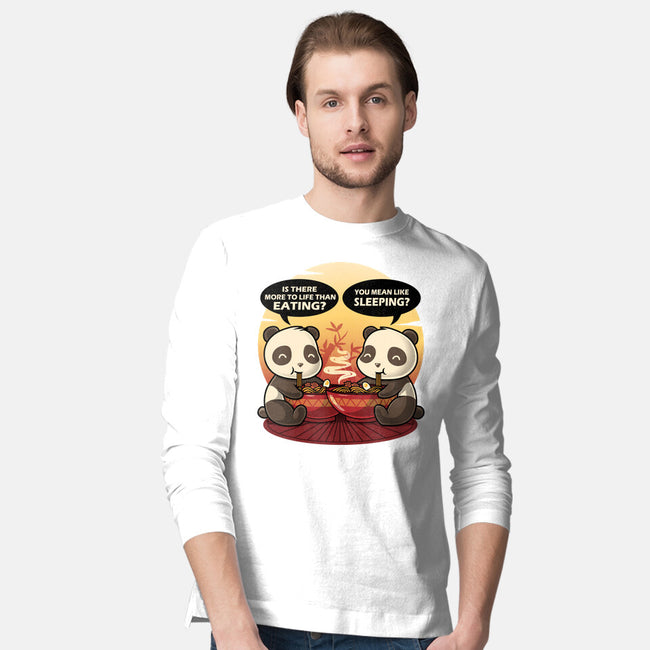 Panda Life-Mens-Long Sleeved-Tee-erion_designs