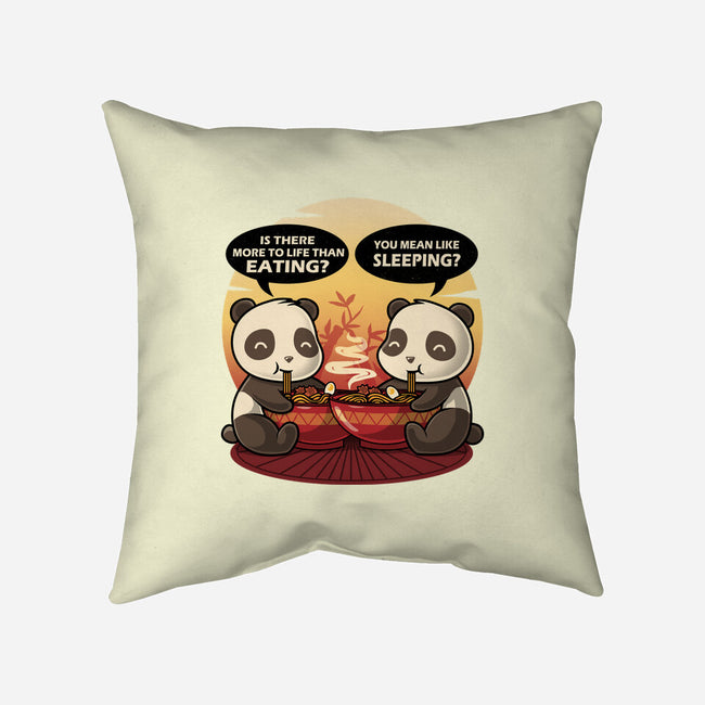 Panda Life-None-Removable Cover w Insert-Throw Pillow-erion_designs