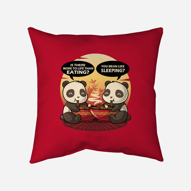 Panda Life-None-Removable Cover w Insert-Throw Pillow-erion_designs