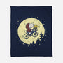 To The Moon-None-Fleece-Blanket-Xentee