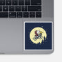 To The Moon-None-Glossy-Sticker-Xentee